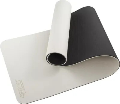 Zdjęcie produktu dla 4FIZJO Mata fitness z paskiem do przenoszenia, 180x60x1 cm, guma TPE, antypoślizgowa, czarno-szara