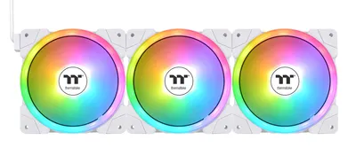 Produktbild von Thermaltake SWAFAN EX12 ARGB, Luftkühlung, 14 cm, 500 RPM, 2000 RPM, Weiß