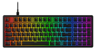 Obrázek produktu pro HyperX Herní klávesnice, Kabel, USB, Mechanický spínač, RGB LED, Černá
