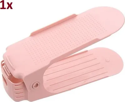 Zdjęcie produktu dla Organizer na buty Różowy - Oszczędzaj miejsce KP18457
