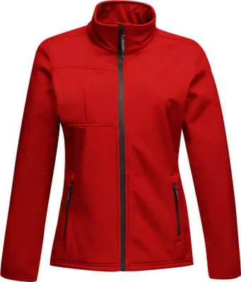 Image de Regatta - "Octagon II" veste softshell pour femmes RG2163 (38DE) (Rouge/Noir)
