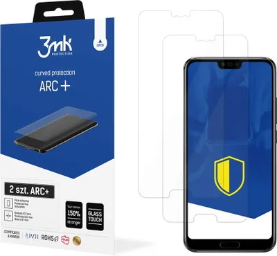 Produktbild von 3mk Display Schutzfolie ARC+ für HTC Desire 21 Pro 5G  0,17mm Self-Heal (2 Stück)