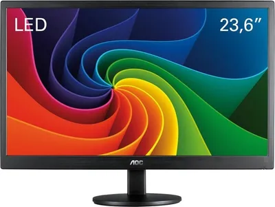 Obrázok produktu pre AOC M2470SWH, 59,9 cm (23.6"), 1920 x 1080 px, Full HD, LED, 5 ms, Čierna