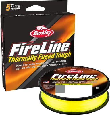 Zdjęcie produktu dla BERKLEY Fireline Fused Original, 300m, 0.1mm, 6.2kg / 13.67lbs, żółta, plecionka wędkarska, 1553704
