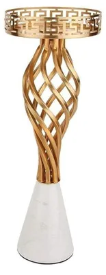 Image de Support de bougie en métal pour mariages et événements