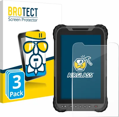 Produktbild von 3x BROTECT Schutzglas für GeoMax Zenius 800 Schutzfolie Panzer Folie Glas Display Schutz klar