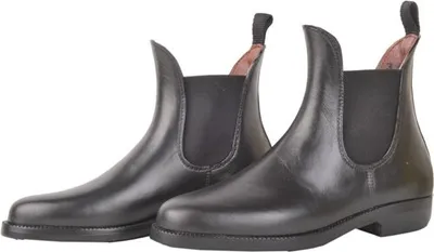 Produktbild von HKM Jodphur Gummistiefelette mit Elastikeinsatz schwarz, Größe:33