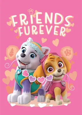 Immagine prodotto di Coperta per bambini Paw Patrol Skye e Everest