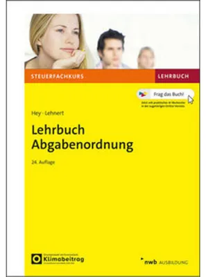 Immagine prodotto di Lehrbuch Abgabenordnung