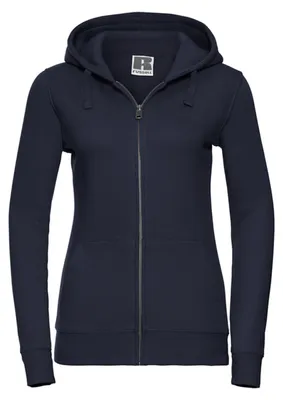 Produktbild von Russell - "Authentic" Hoodie mit durchgehendem Reißverschluss für Damen FK3272 (XXL) (Dunkelblau)