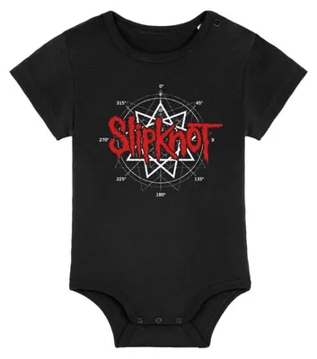 Produktbild von Slipknot Body Unisex Star Symbol schwarz Band-Merch, Bands 100% Baumwolle 74/80