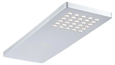 Immagine prodotto di Paulmann Set di faretti a soffitto per montaggio, modello "long", LED, 3 x 2,2W, 12VA, 230/12V, 190x66mm, cromo opaco/materiale plastico.