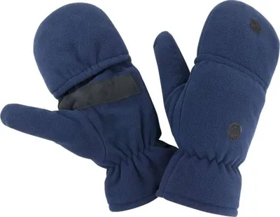 Image de Result - Gants unies homme/femme sans doigts PC6464 (S-M) (Bleu marine)