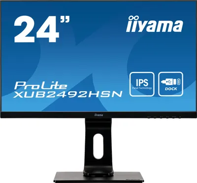 Produktbild von iiyama ProLite XUB2492HSN-B1 Computerbildschirm 60,5 cm (23.8 Zoll) 1920 x 1080 Pixel Full HD LED Schwarz