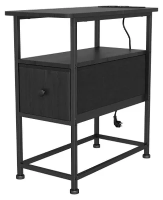 Obrázek produktu pro Odkládací stolek, multifunkčnost, elegantní design, černá barva
