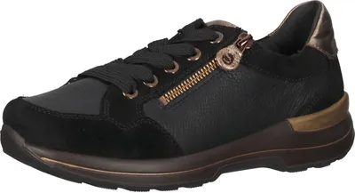 Produktbild von Ara Sneaker Nara - Schwarz Glattleder Größe: 37 Normal