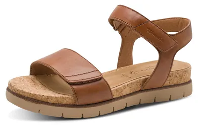 Obrázok produktu pre Kožené sandále Tamaris Comfort – koža v odtieni koňaku: 42: Štandardná veľkosť: 42 Šírka: Štandardná