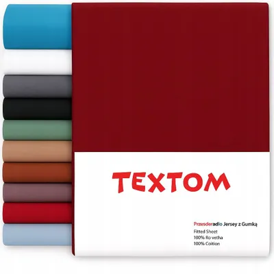 Produktbild von Textom Baumwoll-Spannbettlaken Weich Mit Gummizug Hohe Matratzen