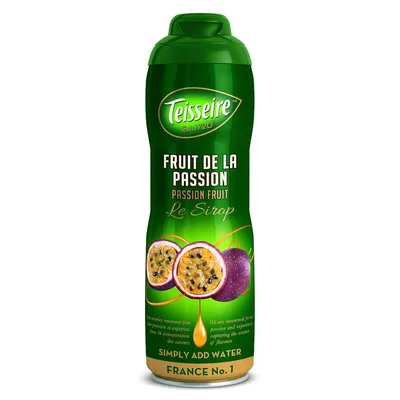 Zdjęcie produktu dla Teisseire Fruit de la Passion syrop napój bezalkoholowy 600ml