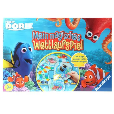 Produktbild von Ravensburger Disney/Pixar Finding Dory Mein magisches Wettlaufspiel, Brettspiel, Reisen/Abenteuer, 3 Jahr(e)