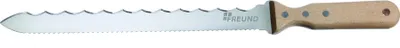Produktbild von Freund Dämmstoffmesser 280 mm beidseitig Sägen- und Wellenschliff