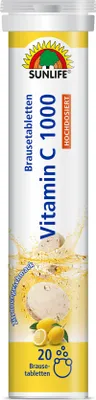 Produktbild von Sunlife Vitamin C 1.000 Brausetabletten 20Stück