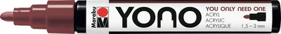 Produktbild von Marabu YONO, Braun, Mehrfarben, 1 Farben, 1,5 mm, 3 mm, Kanvas, Stoff, Glas, Metall, Kunststoff, Stein, Holz