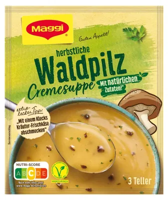 Image de Maggi Bon Appétit Crème de Champignons des Bois avec des ingrédients naturels 50g