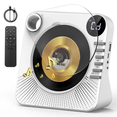 Productafbeelding van Draagbare cd-speler met Bluetooth 5.1, voor kinderen, afstandsbediening