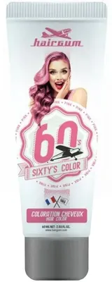 Produktbild von Hairgum Sixty's Color Hair Color Pink