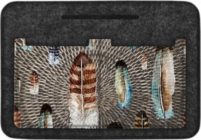 Obrázok produktu pre Ekologický plstený organizér do kabelky Bertoni - štýlový, odolný a praktický doplnok na udržiavanie poriadku 26x18x8 cm antracyt Dakota