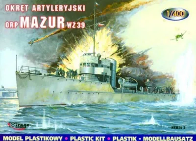 Immagine prodotto di Mirage Hobby Torpediniera Mazur 1939 4040022