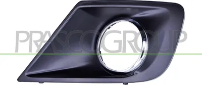 Produktbild von PRASCO Lüftungsgitter Grill Stoßfänger passend für PEUGEOT 207 (WA, WC) Schwarz