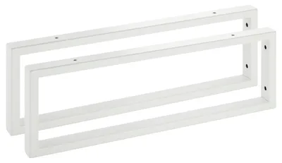 Produktbild von SOTECH Waschtischkonsole WK450 450 x 150 mm Stahl weiß matt (2 Stück)