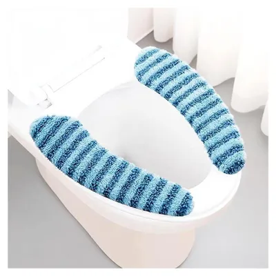 Produktbild von Waschbare WC-Sitzbezüge, Plüsch Toilettensitzabdeckung, Dicke WC-Sitzkissen, Weiche und Warme WC-Sitzbezüge