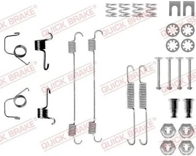 Produktbild von QUICK BRAKE Zubehörsatz Bremsbacken 105-0617 Hinten passend für PEUGEOT 106 II Schrägheck (1A, 1C)