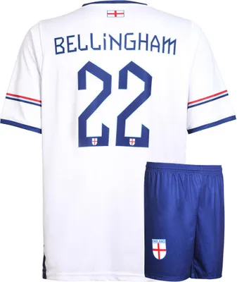 Produktbild von England Fußball Trikot Set Bellingham Heim - Kinder und Erwachsene - L