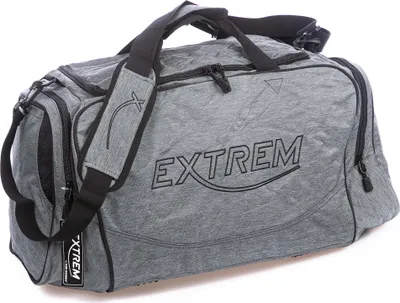 Zdjęcie produktu dla Torba podrózna sportowa fitness na siłownię lekka materiałowa duża Szara