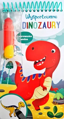 Immagine prodotto di Wysportowane Dinozaury. Kolorowanka Wodna