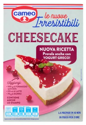 Zdjęcie produktu dla Sernik Cheesecake na greckim jogurcie 217g - Cameo