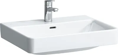 Produktbild von Aufsatzwaschtisch PRO S 600x465mm m ÜL 1 HL-Ausf. weiß LCC