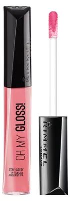 Produktbild von Rimmel Oh My Gloss! Lip Gloss, Pink, Glossaholic, Färbung, Unisex, ff9bb1, 6 h