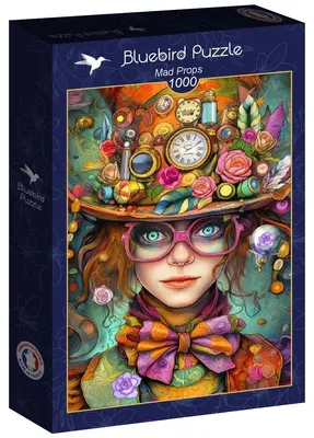Produktbild von BLUEBIRD Puzzle &Scaron ílené rekvizity 1000 dílků