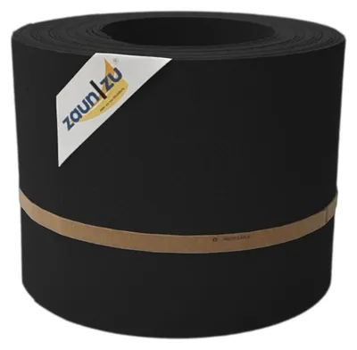 Produktbild von Sichtschutzstreifen zaun|zu PREMIUM 10x Einzelstreifen 2,55m für Doppelstabzaun Schwarz,10x 2,55m