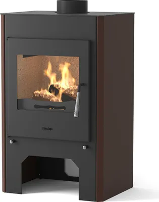 Image de HS FLAMINGO poêle cheminée ESPO III velours marron