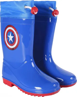 Produktbild von Gummistiefel Avengers Captain America - Größe 26