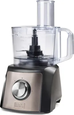 Produktbild von Black & Decker BXFPA1200E Küchenmaschine kompakt 1200W edelstahl