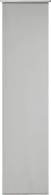 Produktbild von Neutex Schiebevorhang mit Alupaneelwagen mit Beschwerungsstab Saros-60 H x B 245 x 60 cm grau