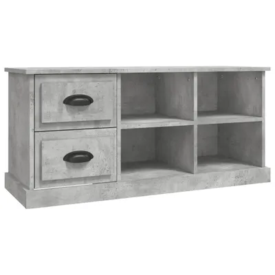 Produktbild von TV-Schrank Betongrau 102x35,5x47,5 cm Holzwerkstoff