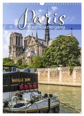 Produktbild von PARIS Stadtspaziergang (Wandkalender 2027 DIN A3 hoch), CALVENDO Monatskalender